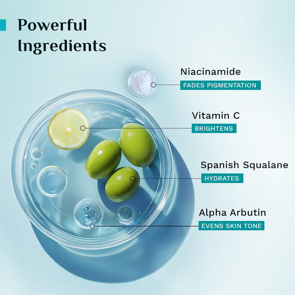 Pilgrim Squalane Glow Moisturizer
Niacinamide + Vitamin C For Bright, Even-Toned Skin