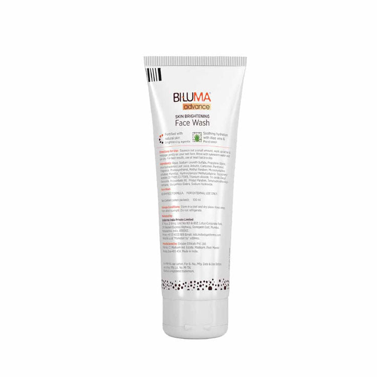 Biluma Face Wash, Vitamin E, Brightens, Protects Against Pimples & Blemishes
(100ml)