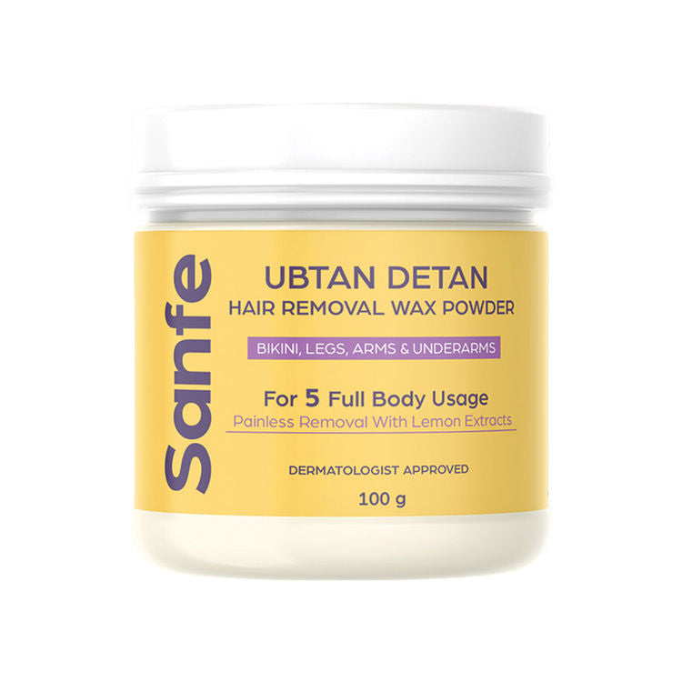 Sanfe Ubtan Detan Hair Removal Wax Powder
(100g)