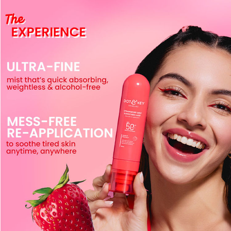 Dot & Key Strawberry Dew Sunscreen Mist SPF 50+ PA+++ (80ml)