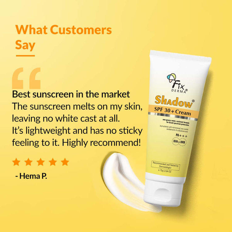 Fixderma Shadow Sunscreen SPF 30+ Cream For Dry Skin
(75 g)