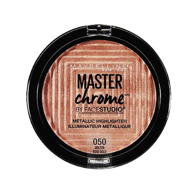 Maybelline Face Studio Master Chrome Metallic Highlighter (Molten Rose Gold)