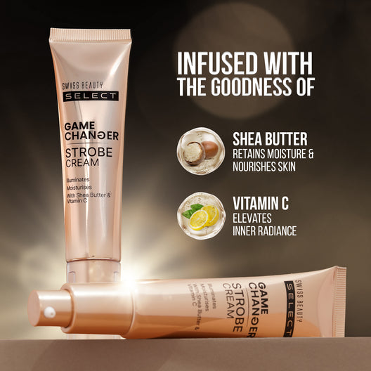 Swiss Beauty Select Game Changer Strobe Cream (Gold Sheen)