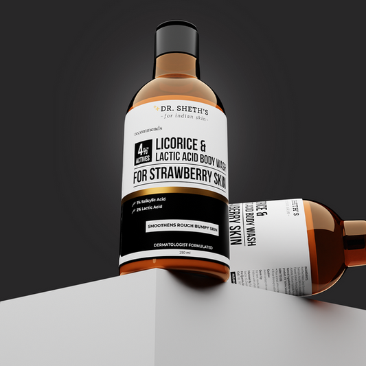Dr. Sheth's Licorice & Lactic Acid Body Wash - 250ml
