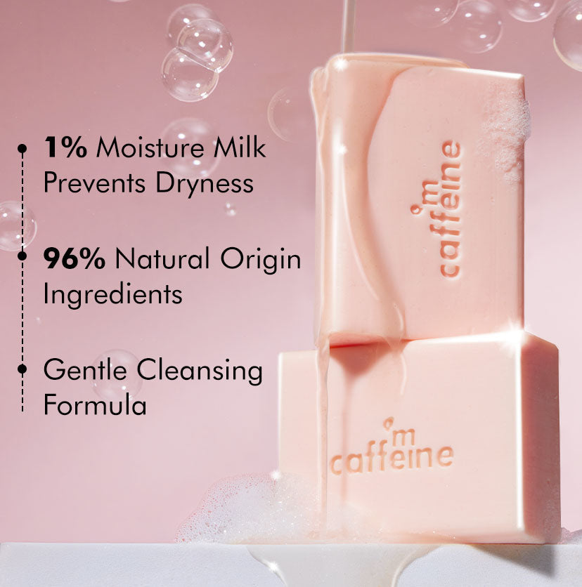 Mcaffeine 1% Kojic Acid & Glutathione Guava Fizz Soap - 300g (3x100g)