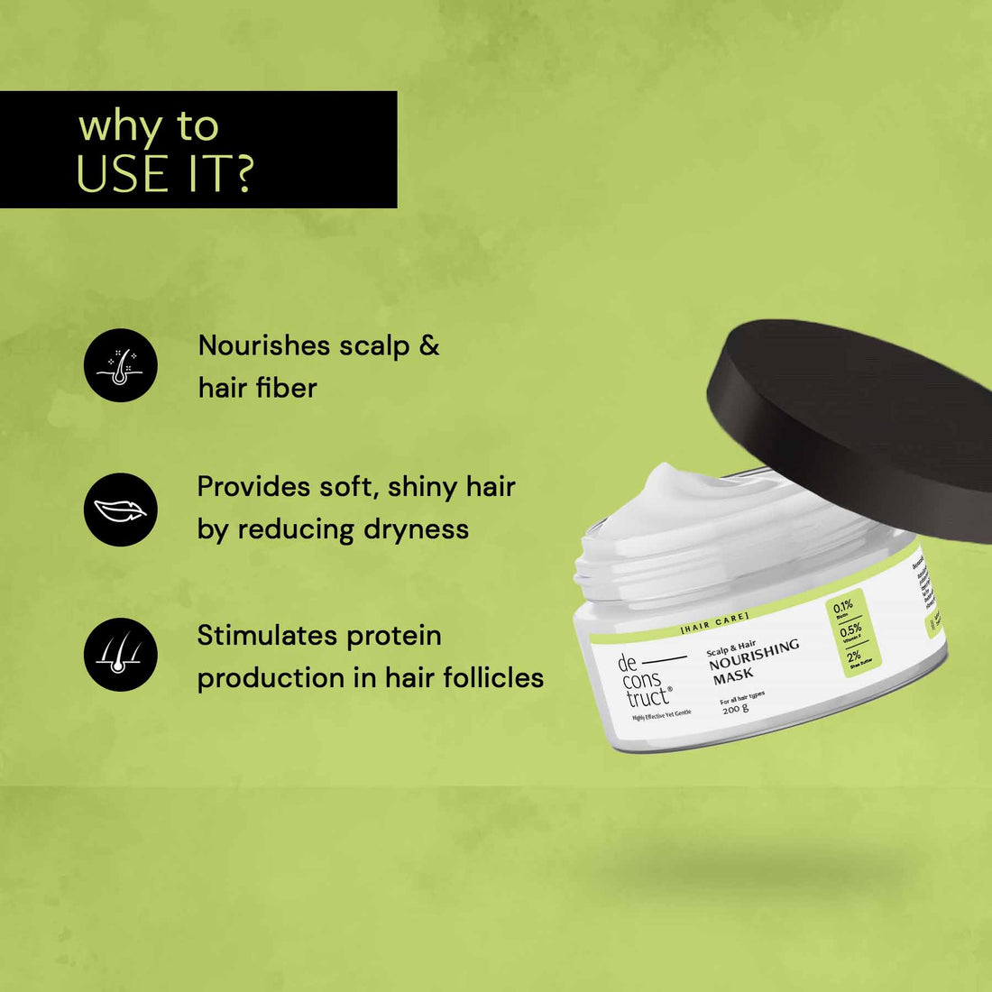 Deconstruct  Scalp & Hair Nourishing Mask