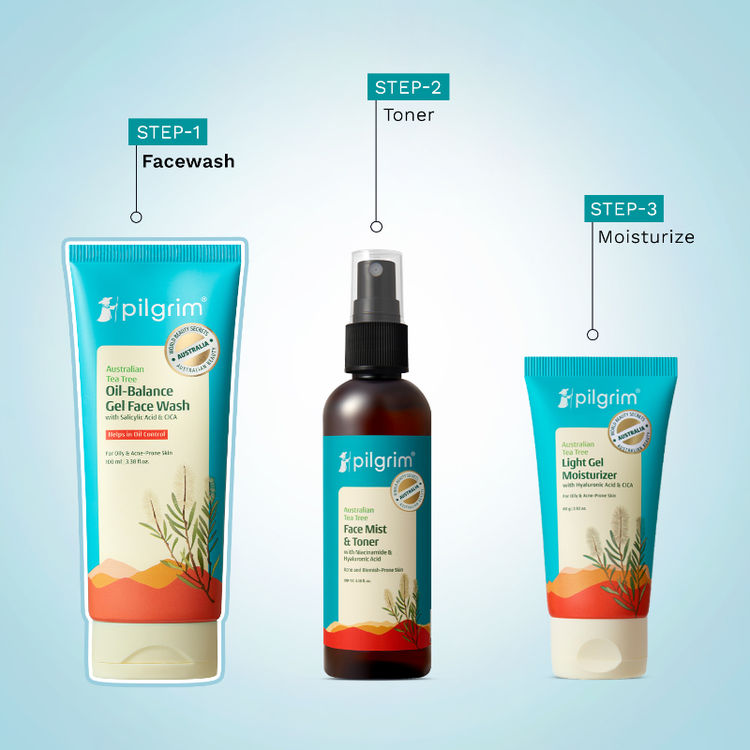 Pilgrim Tea Tree Oil-Balance Gel. Face Wash (100 ml)