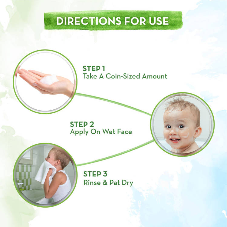 Mamaearth Foaming Face Wash For Kids With Aloe Vera & Coconut For Gentle Cleansing (150ml)