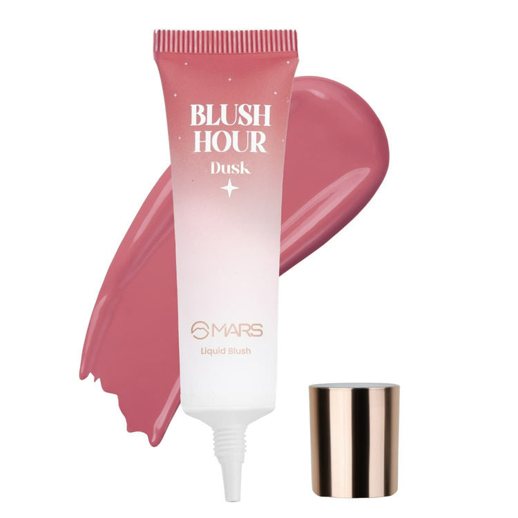 MARS Liquid Blush Hour Dewy-Matte Finish - 05 Dusk (12ml)