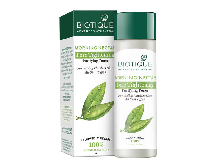 Biotique Bio Morning Nectar Proe Tightening Purifying Toner(120ml)