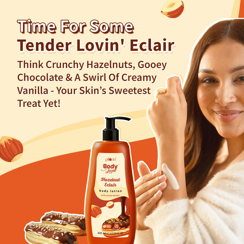 Plum Hazelnut Eclair Body Lotion (400ml)