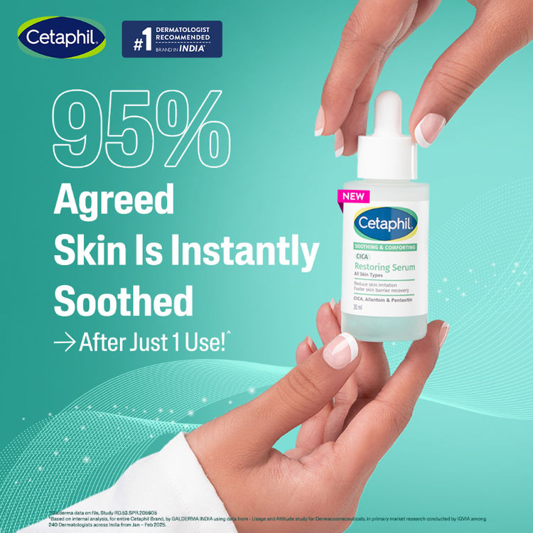 Cetaphil CICA Serum, Faster Barrier Recovery, Reduces Irritation
(30ml)