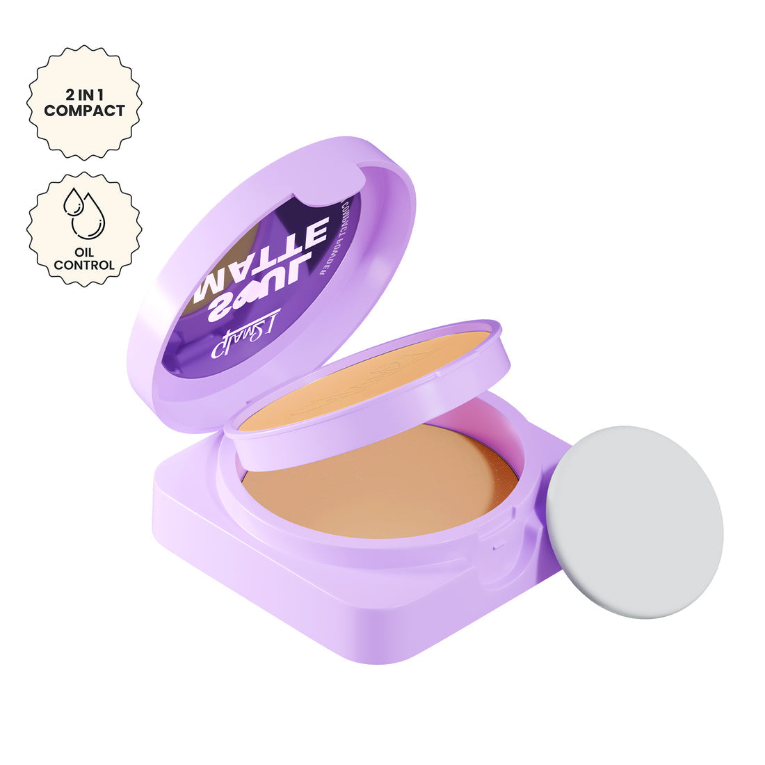 Glam21 Soul Matte Compact (05Toasted Almond)