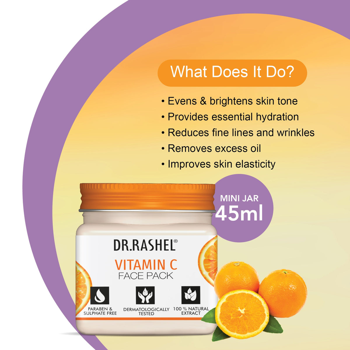 Dr Rashel Vitamin C Face Pack - 45ml