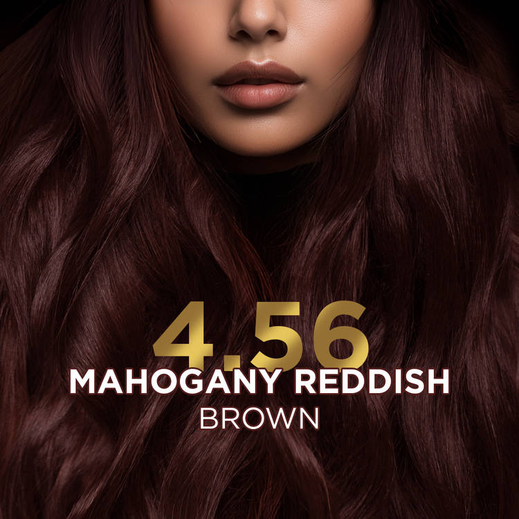 BBlunt Salon Secret High Shine Hair Colour - Mahogany Reddish Brown 4.56 (130g)
