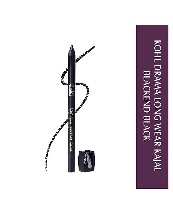 Glam21 Kohl Drama Long Wear Kajal (Black)