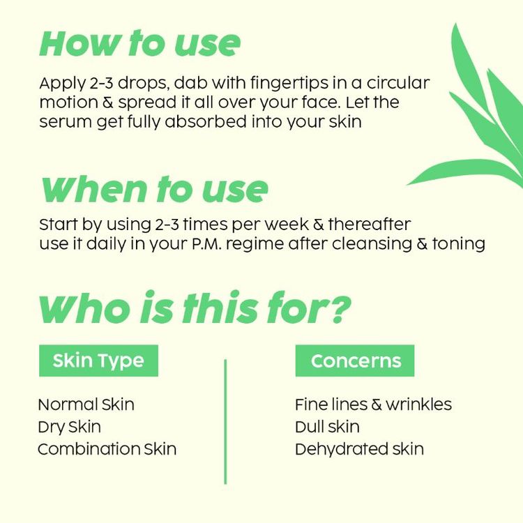 Plix
Pomegranate 0.6% Retinol & 0.2% Bakuchi Oil Night Face Serum To Reduce Fine Lines