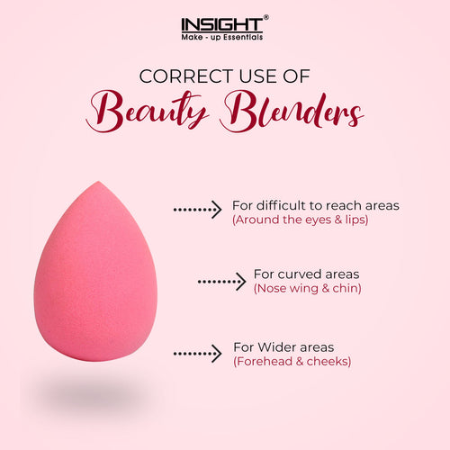 Insight cosmetics Beauty Blender Sponge Applicator (Pink)