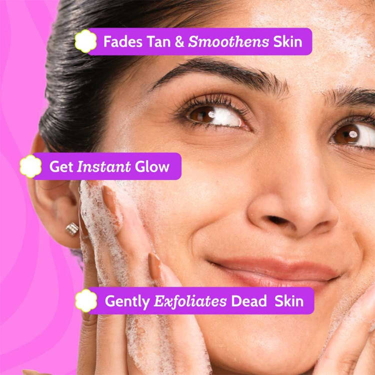 Chemist At Play's Gentle Exfoliating Face Wash Instant Glow Gently Exfoliates, Reveals Brighter Skin (100ml)