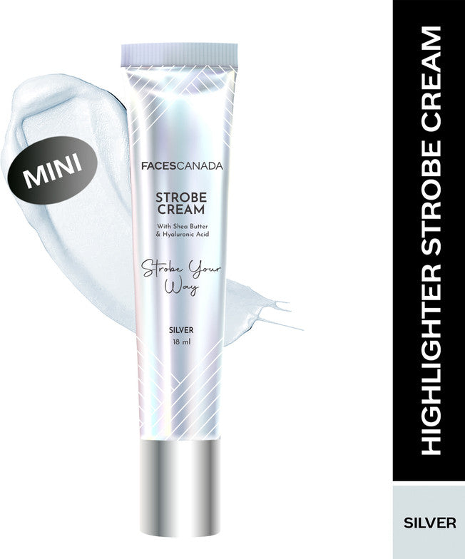 Faces canada Strobe Cream (Silver) Mini - 18ml