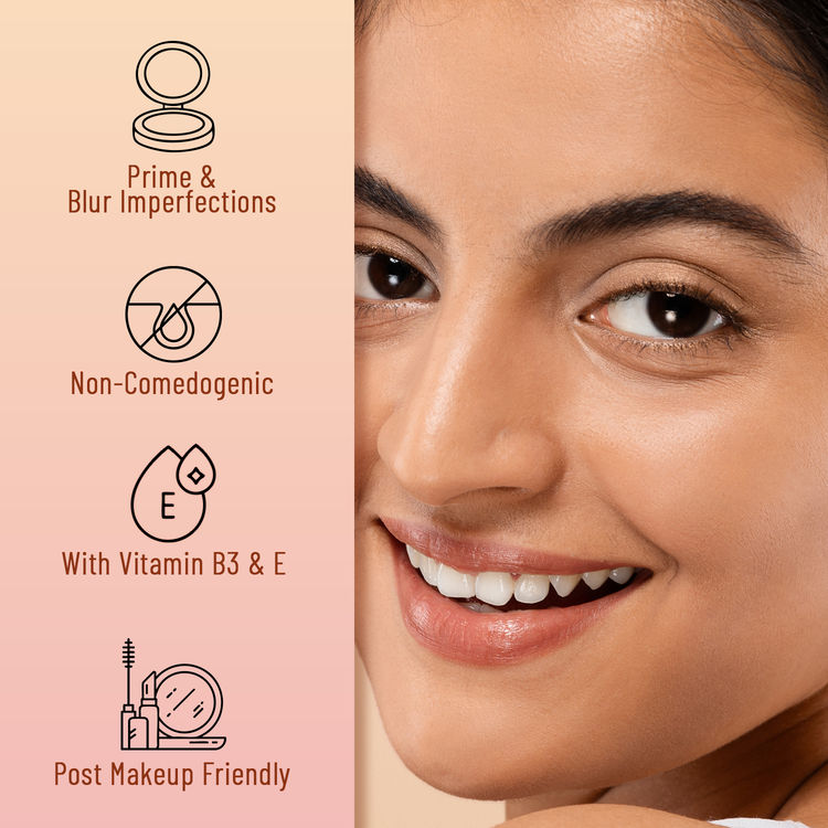 Swiss Beauty Matte & Blur Balm Gel Compact With Vitamin E Prep+ Primer 12-Hour Stay |Oil Free
(8g)