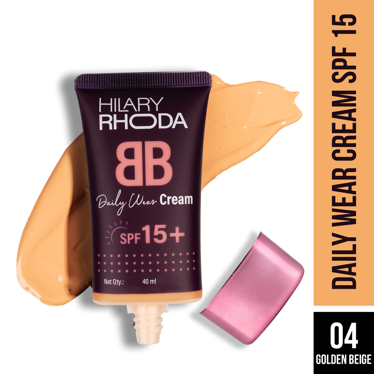Hilary Rhoda Daily Wear Cream SPF 15 (Golden Beige 04)