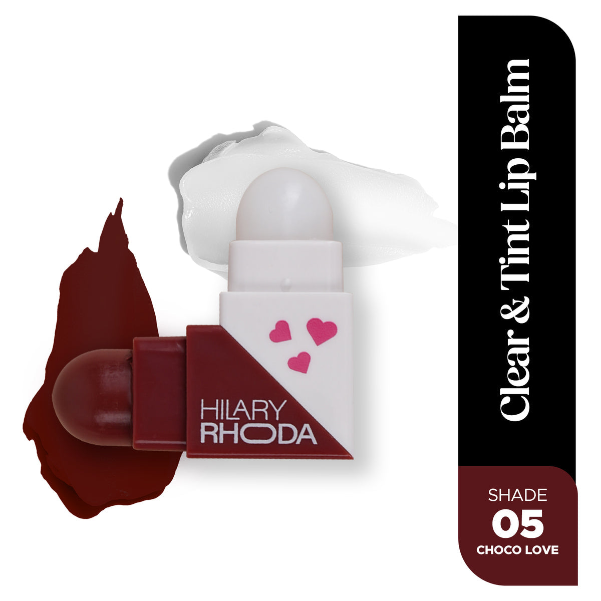 Hilary Rhoda Clear & Tint Lip Balm (Choco Love 05)
