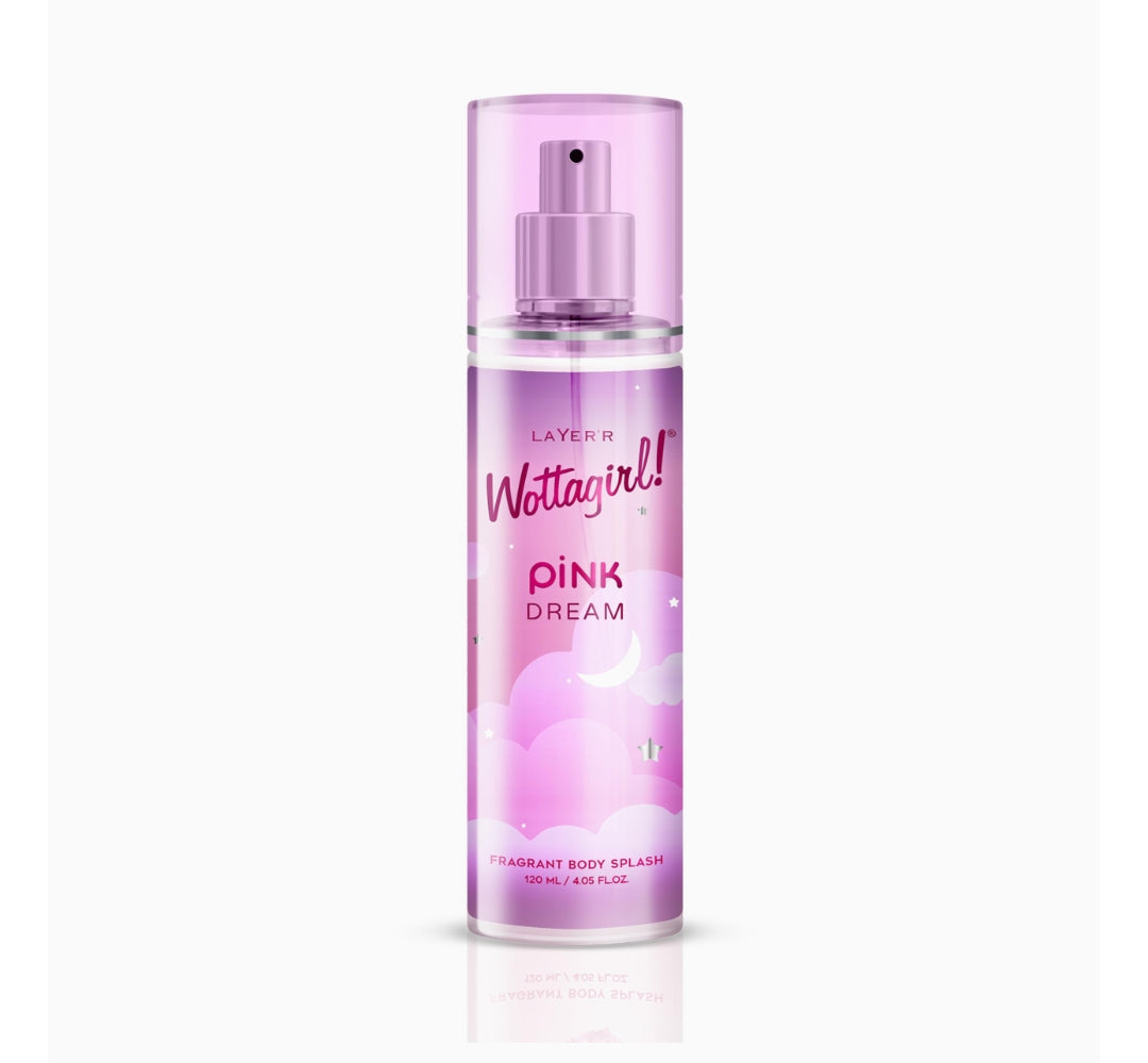Layer'r Wottagirl PINK Bloom Body Mist for Women, 120ml