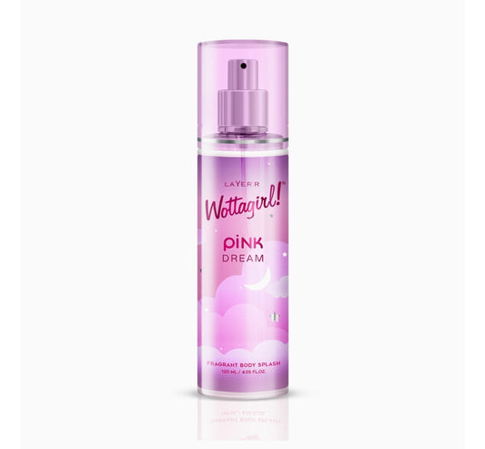 Layer'r Wottagirl PINK Bloom Body Mist for Women, 120ml