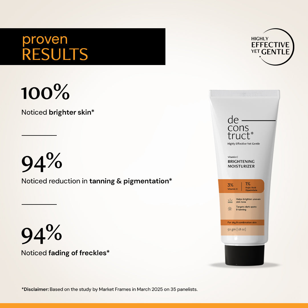 Deconstruct Brightening Moisturizer- 3% Vitamin C + 1% Kojic Acid Dipalmitate