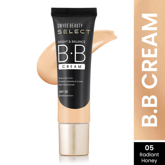 Swiss Beauty Select Bright & Balance BB Cream (05 Radiant Honey)