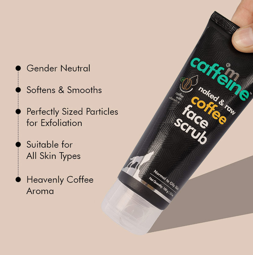 Mcaffeine Coffee Face Scrub with Walnut - 100 g