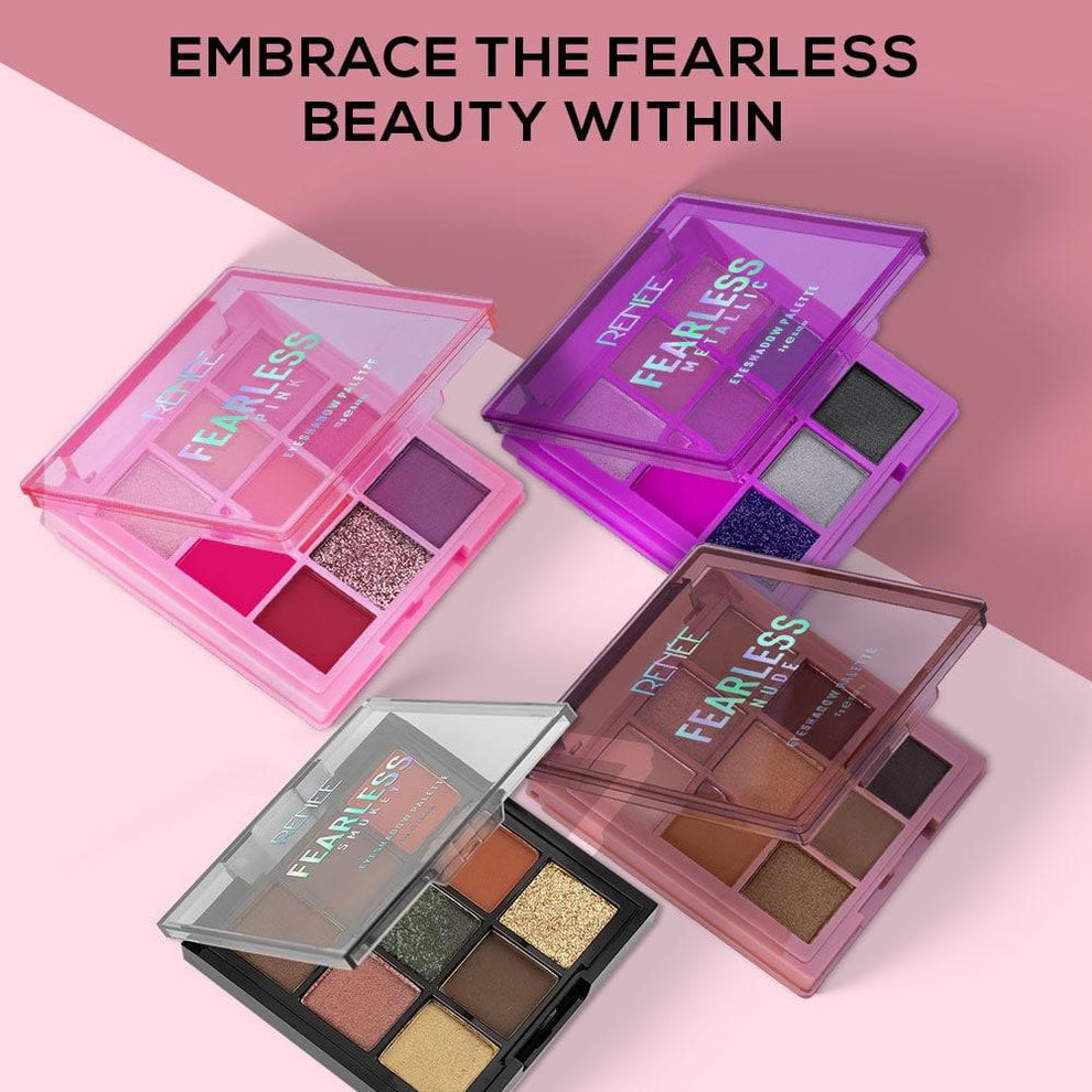 RENEE Fearless Eyeshadow Palette (Metallic)