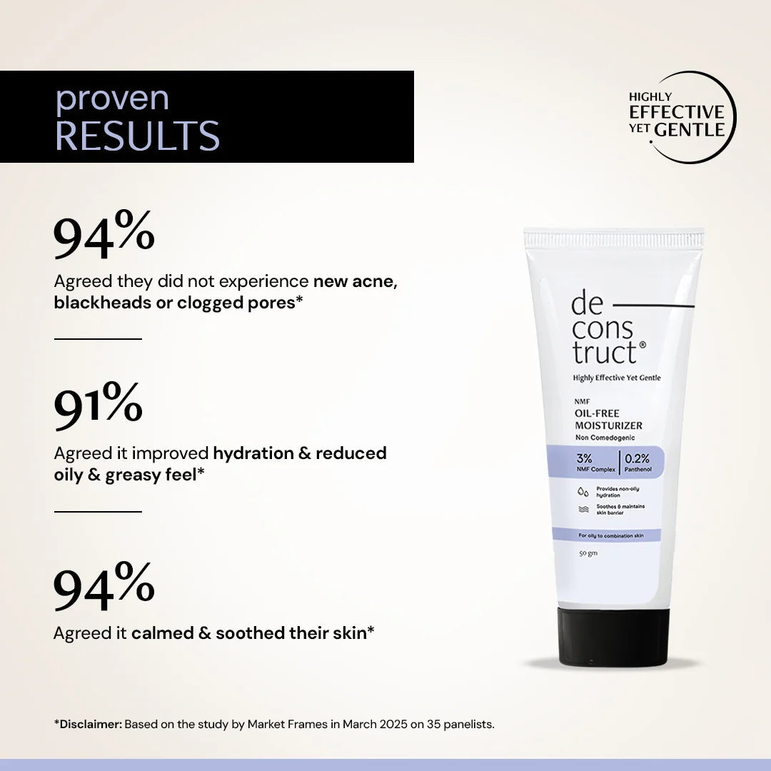 Deconstruct Oil-Free Moisturizer for Oily Skin - 3% NMF Complex + 0.2% Panthenol