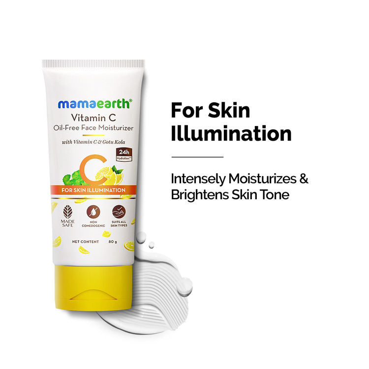 Mamaearth Vitamin C Oil-Free Moisturizer For Face - 80 g