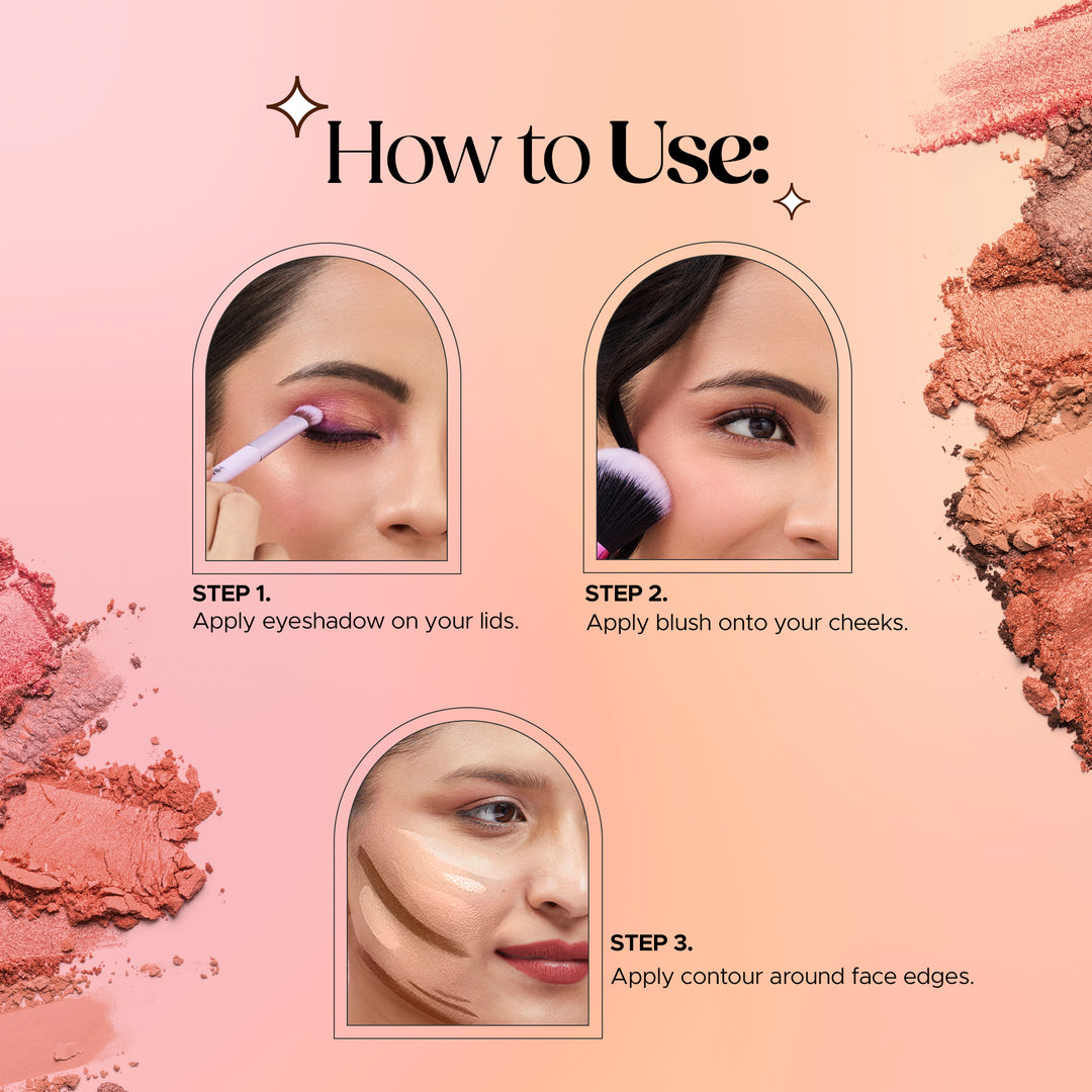 Hilary Rhoda More Than Basic Face Palette - Made You Blush 02