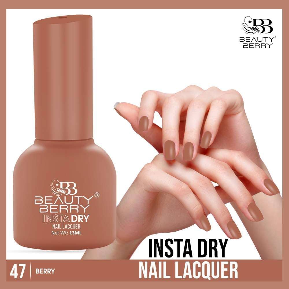 Beauty Berry Insta Dry Nail Lacquer (BERRY-47)