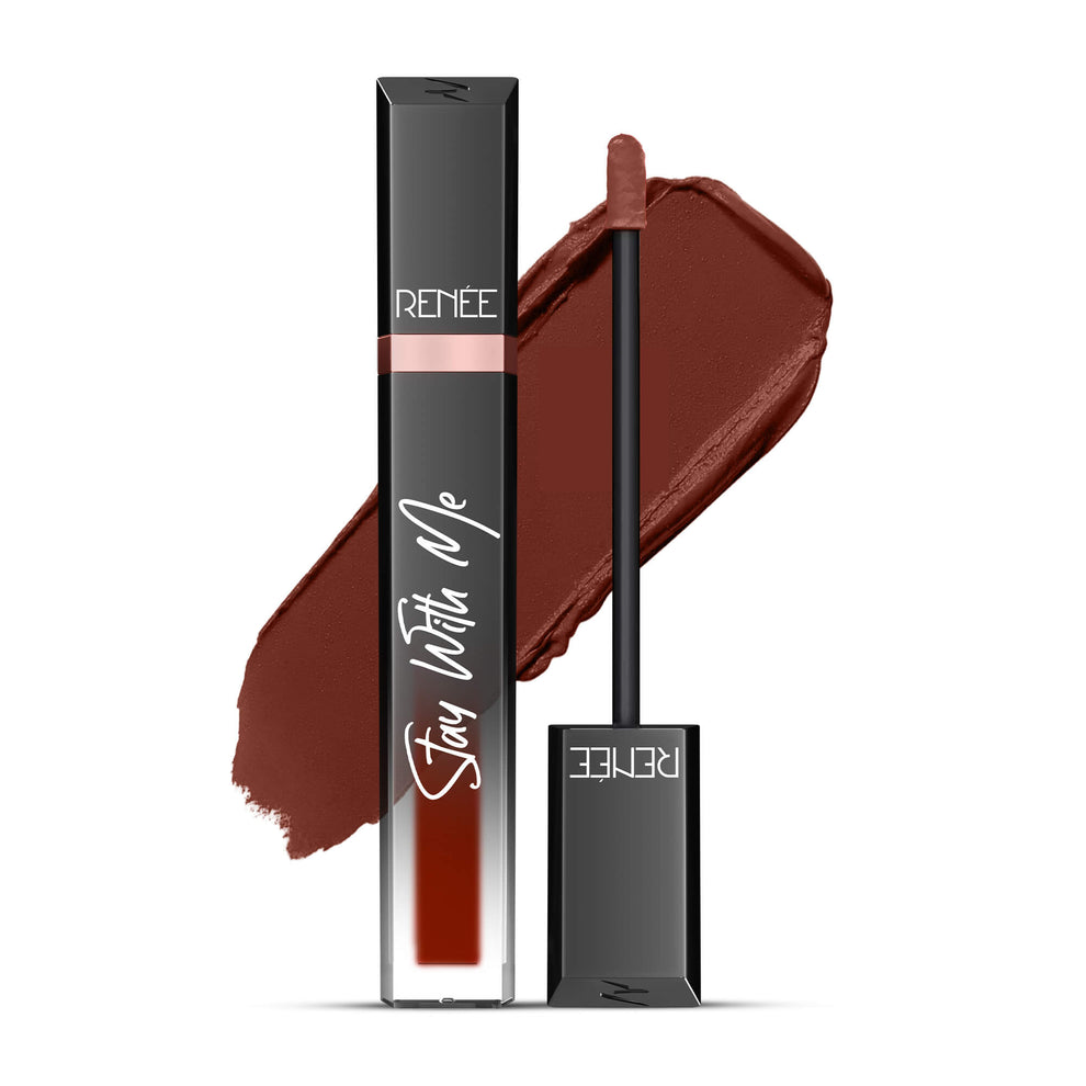 RENEE Stay With Me Matte Liquid Lipstick (07 Creme of Caramel)