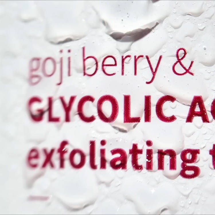 Plum 5% Glycolic Acid & Goji Berry Exfoliating Toner for textured skin (150ml)