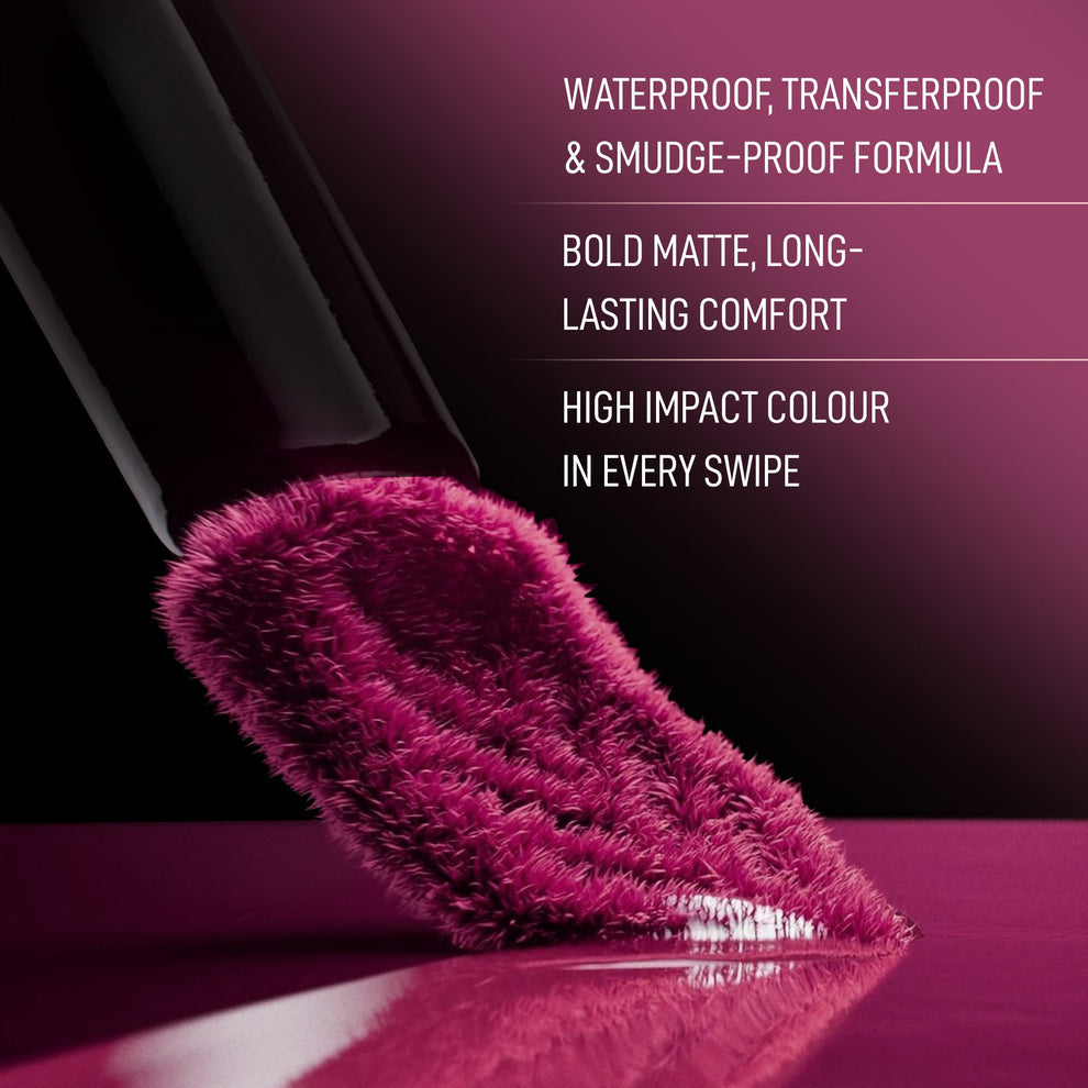 RENEE Stay With Me Matte Liquid Lipstick (02 Hunger for Berry)