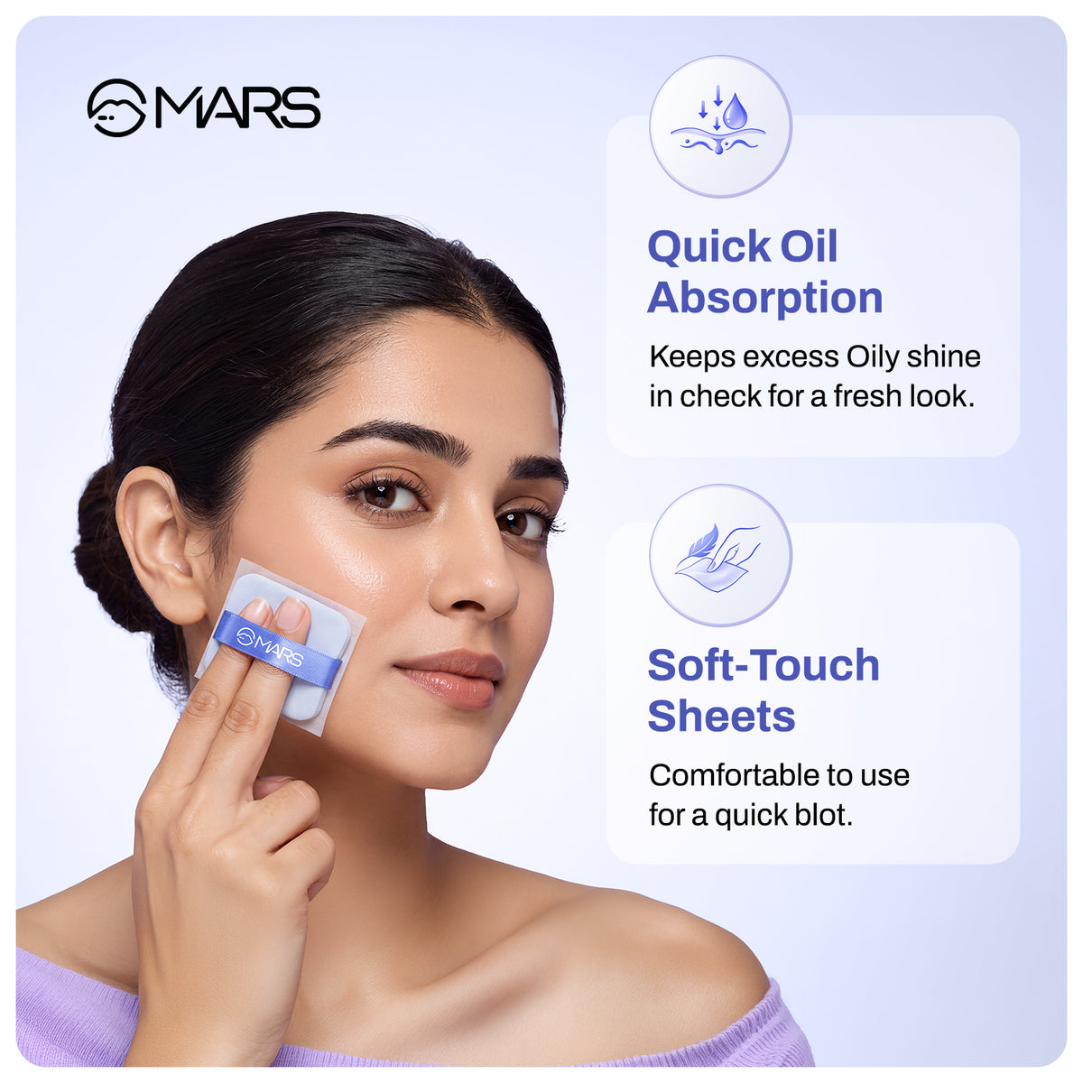 Mars Oil Blotter | Absorbing Sheets