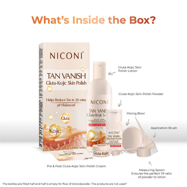 Niconi Tan Vanish Gluta-Kojic Skin Polish (180g)
