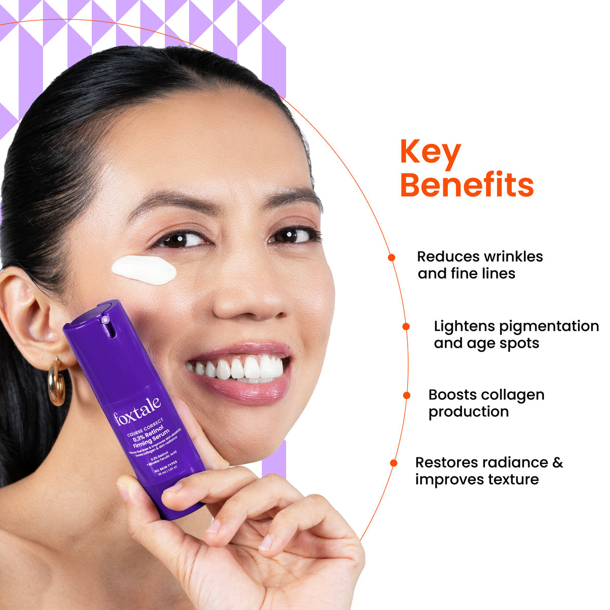 Foxtale 0.3% Retinol + Ferulic Acid Serum