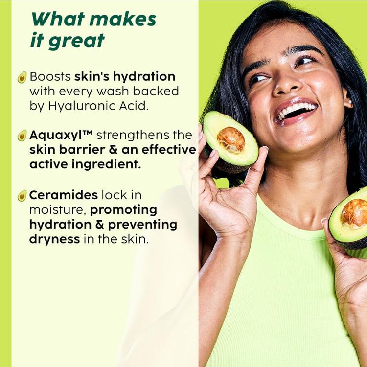Plix Avocado Ceramide Moisture Rush Juicy Cleanser
(100ml)