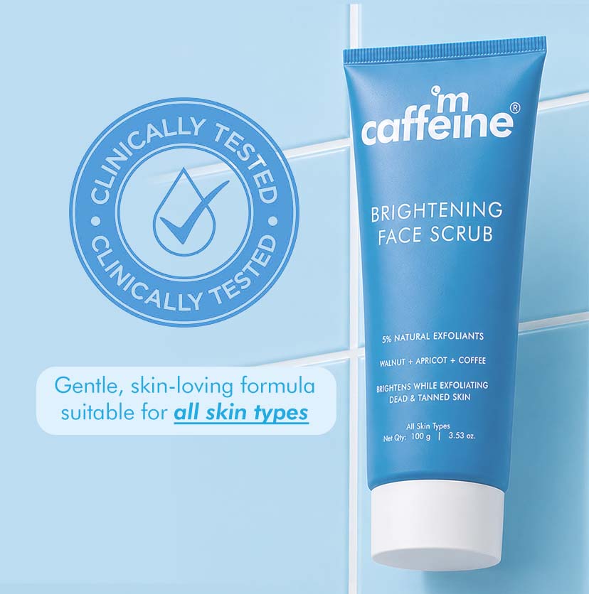 Mcaffeine Brightening Face Scrub - 100gm