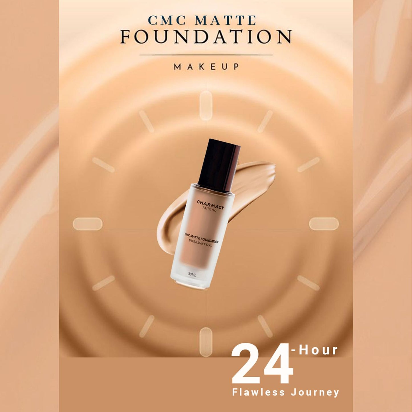 Charmacy Milano Matte Foundation - 06 (30ml)