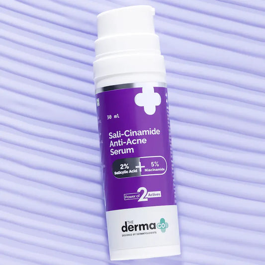 The Derma Co Sali-Cinamide Anti-Acne Serum with 2% Salicylic Acid & 5% Niacinamide - 30ml