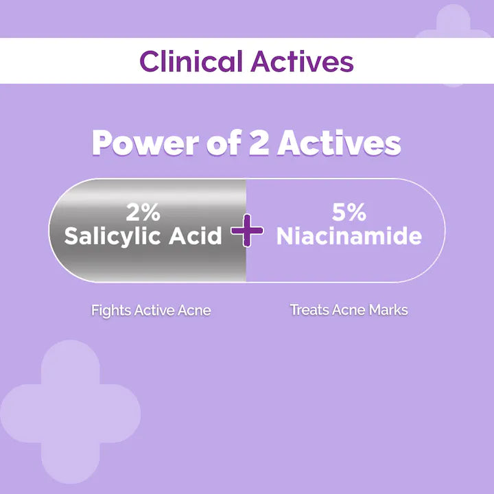 The Derma Co Sali-Cinamide Anti-Acne Serum with 2% Salicylic Acid & 5% Niacinamide - 30ml
