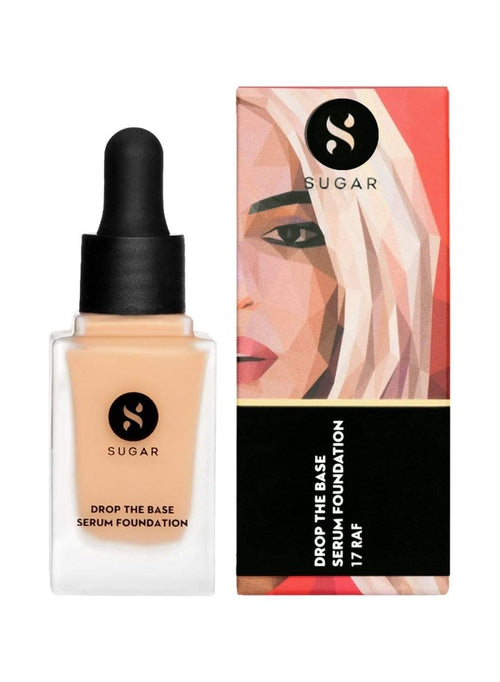 Sugar Drop The Base Serum Foundation | 17 Raf (Light, Golden Undertone)