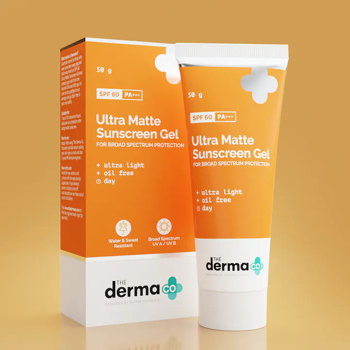 The Derma Co Ultra Matte Sunscreen Gel - 50g